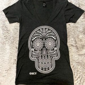 Obey skull t-shirt